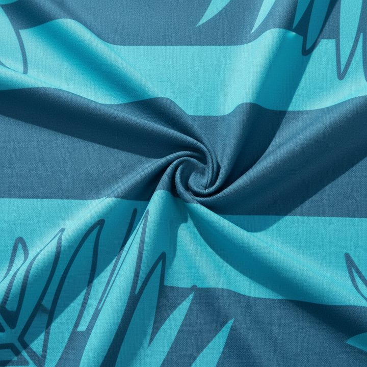 Unisex quick-dry towel set with a colorful tropicaltouch print, great for beach and travel