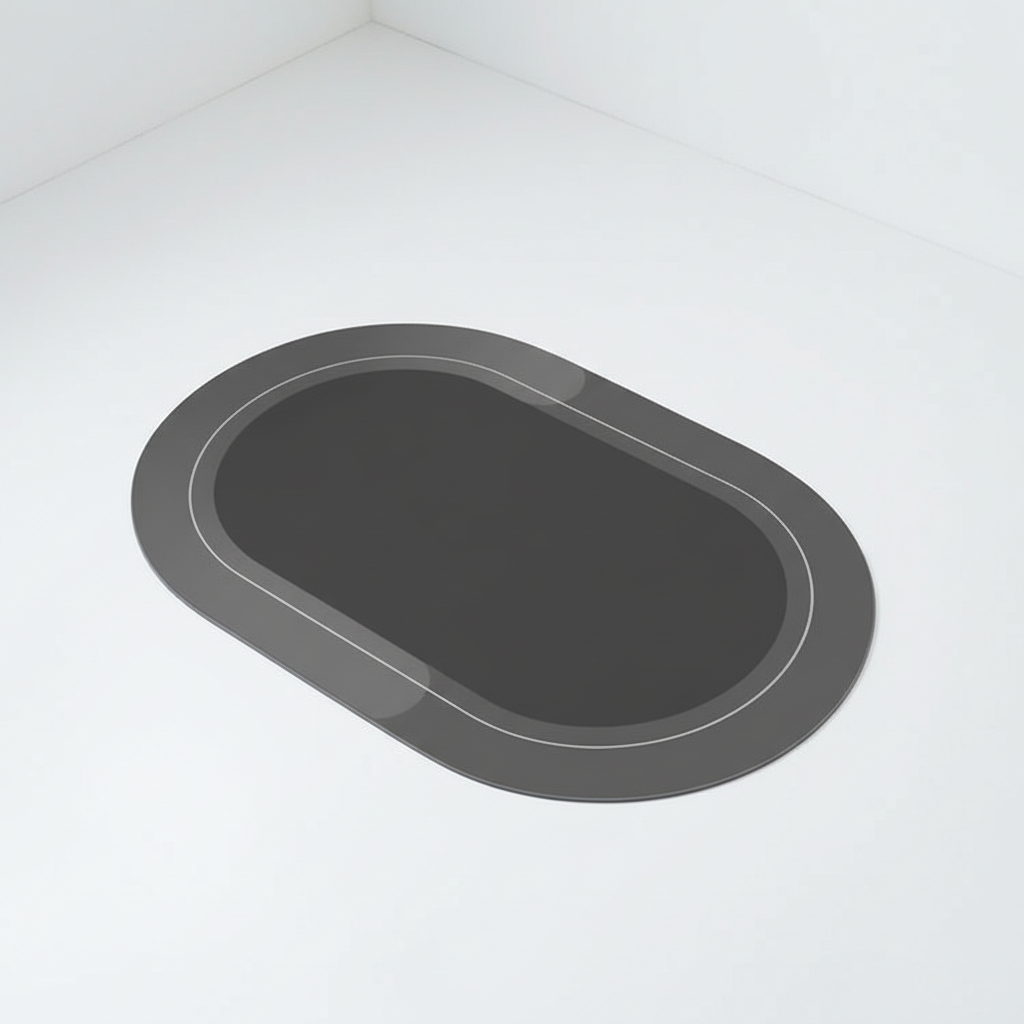 Soft super absorbent DryCloudia bath mat, quick-drying and mold resistant for daily use.
