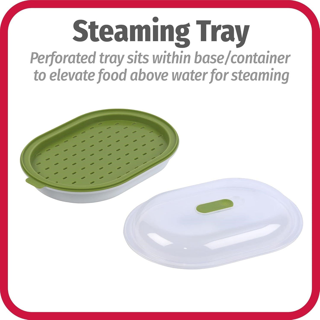 QuickSteam Magnetron Stomer, a healthy cooking solution for fast microwave meals and vegetables.