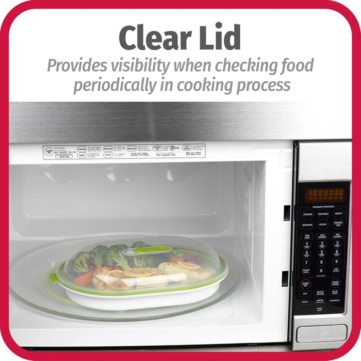 Healthy cooking with QuickSteam Magnetron Stomer, your go-to microwave vegetable cooker.
