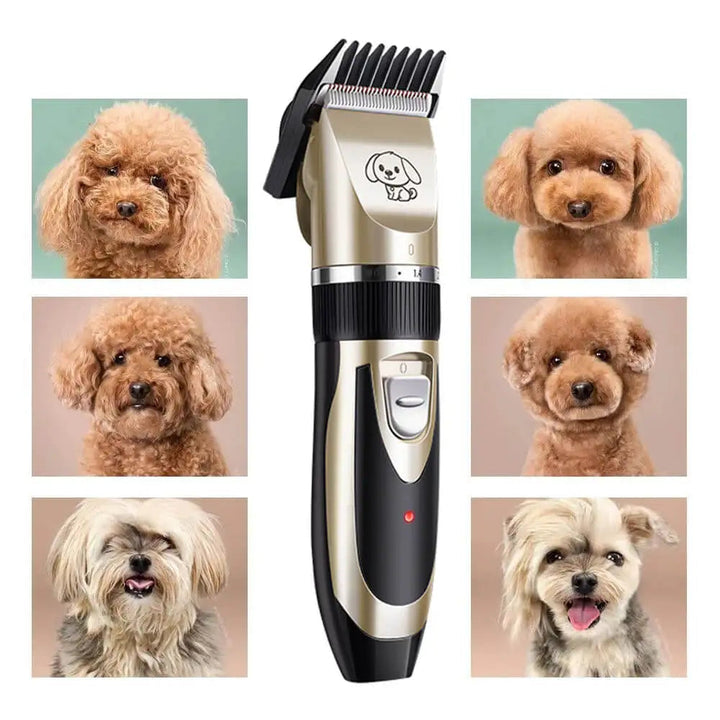 Quiet, cordless dog grooming trimmer for stress-free pet hair clipping. Perfect for sensitive pets & home grooming.