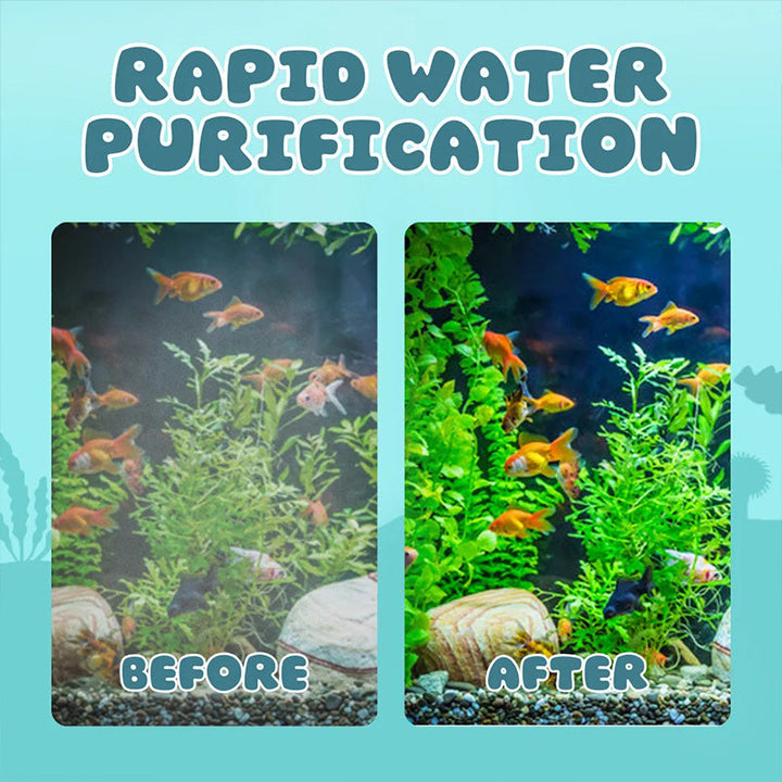 Submersible electric aquarium filter provides silent water purification for optimal fish health.