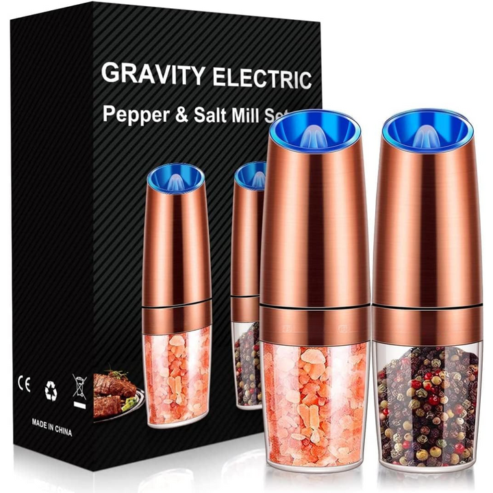 Modern electric seasoning mills, rechargeable battery, perfect kitchen tools gift
