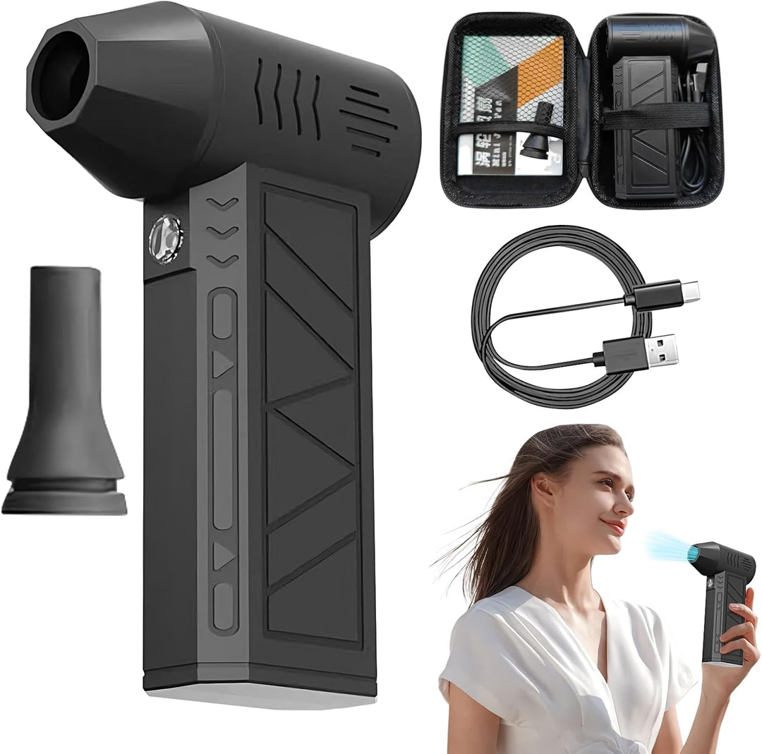 Nivaro rechargeable electric air duster, ideal for quick car interior cleaning and gadgets