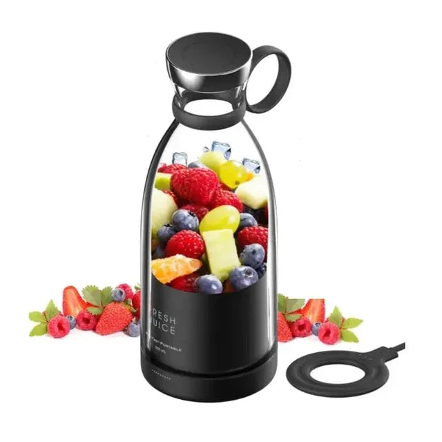 USB rechargeable personal blender, perfect for single-serve smoothies, shakes & juices.