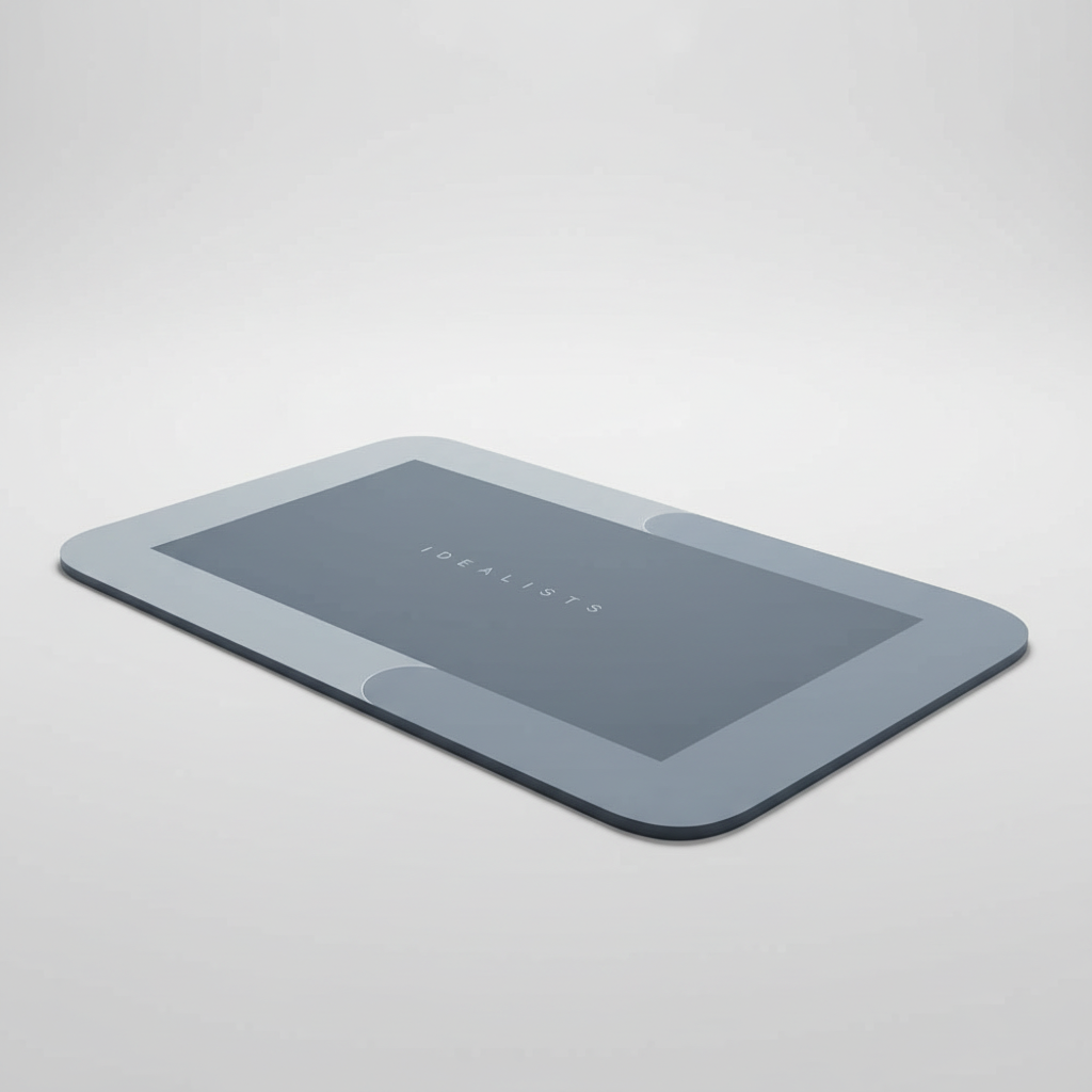 Comfortable quick-dry bathmat, promoting bathroom safety with its non-slip, hygienic design