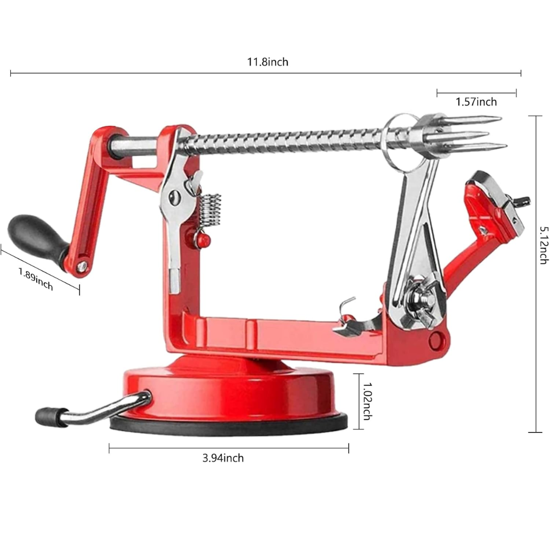 White CoreSlicer apple peeler and corer, a versatile kitchen tool
