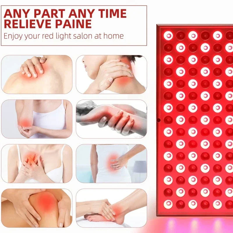 GlowTherapy Red Light Therapy Panel. Rejuvenate skin, reduce pain, & speed muscle recovery at home.
