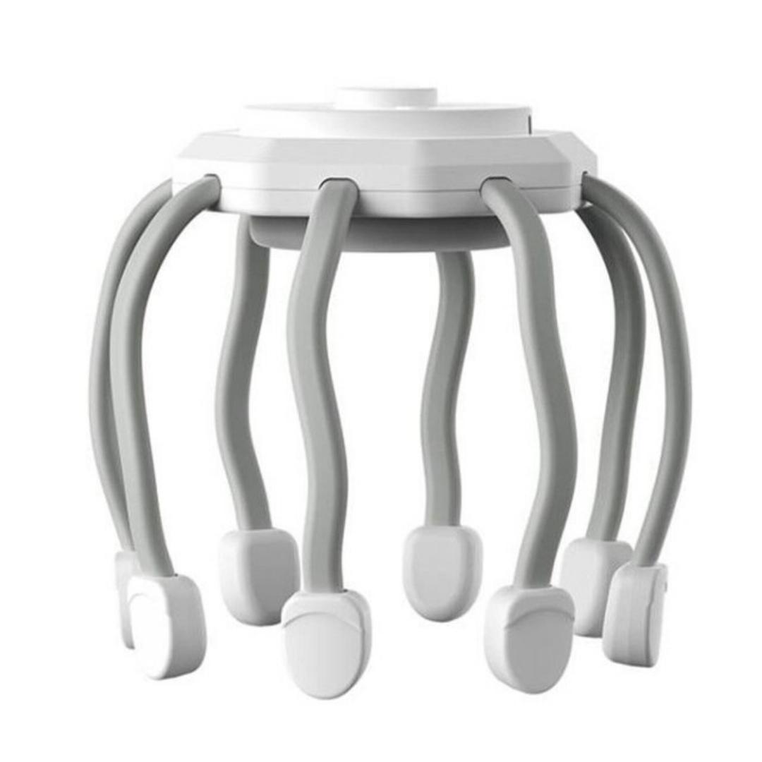 Rejuvenating electric scalp massager for stress relief, promoting healthy hair growth.