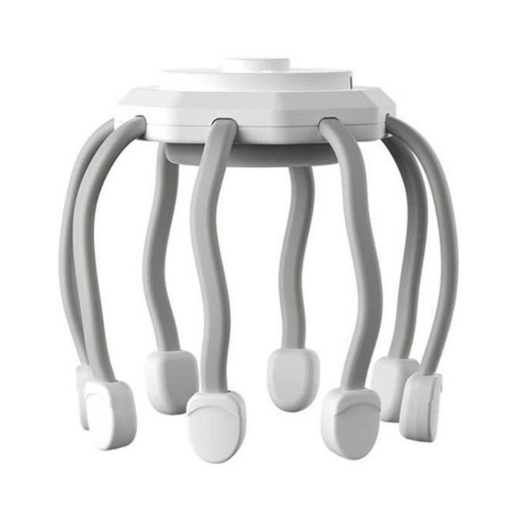 Rejuvenating electric scalp massager for stress relief, promoting healthy hair growth.