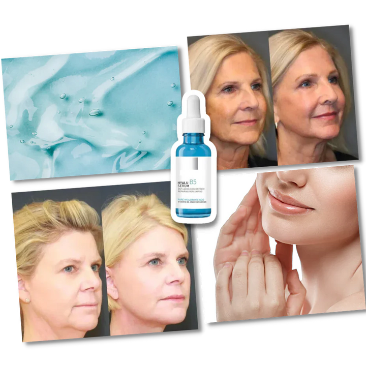 Premium hyaluronic acid face serum for deep hydration, anti-aging & skin texture improvement.