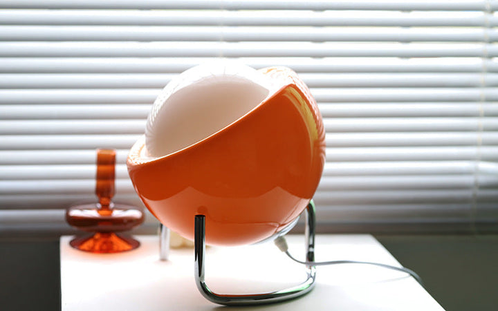Vintage-inspired glass bedside lamp, a chic addition to any home decor style