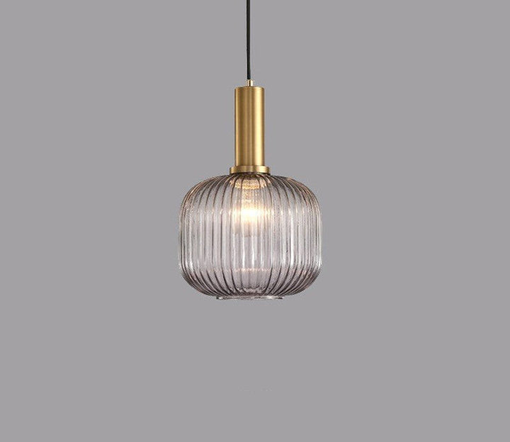 Elegant glass pendant, vintage design, perfect for home decor updates.