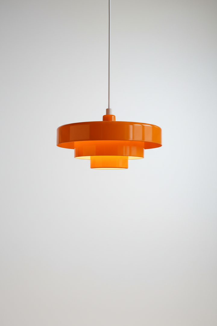 Vintage style ceiling lamp by LightDream, a black metal industrial pendant light.