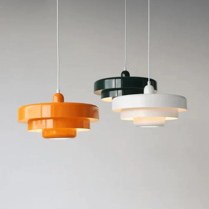 Industrial modern lighting fixture, a retro black pendant lamp for ceiling.