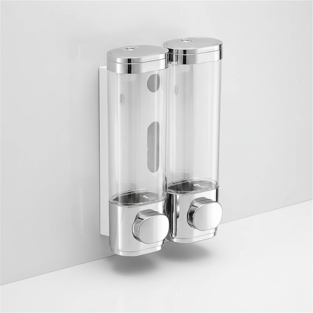Stylish retro wall-mounted soap dispenser, enhancing any kitchen or bathroom with vintage charm