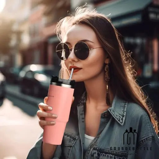 Reusable tritan drink straws for large tumbler bottles, eco-friendly replacement for hydration.