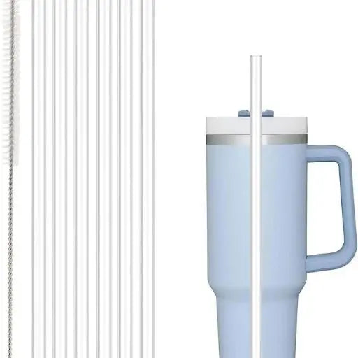 Durable tritan reusable straws for tumblers & bottles. Eco-friendly drinking solution.