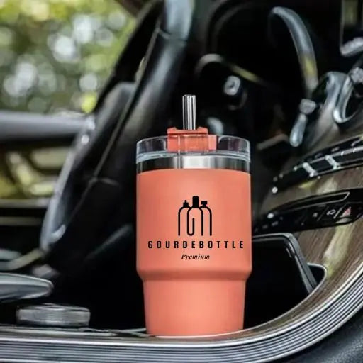 Crystal clear tritan reusable straws, designed for large tumbler bottles, easy to clean.