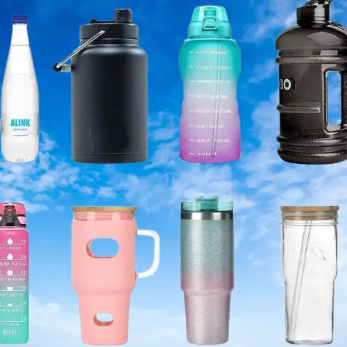 Stay hydrated with reusable drink straws for your large tumbler. Eco-friendly & durable accessory.