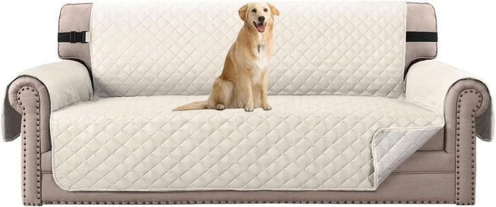 Brown side of a reversible waterproof futon cover, providing a warm aesthetic and solid protection.
