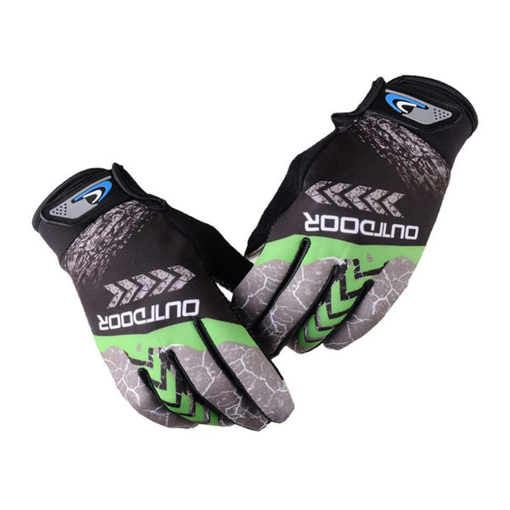 Detail of the palm of Rivaro cycling gloves, revealing anti-slip grip texture for secure handling
