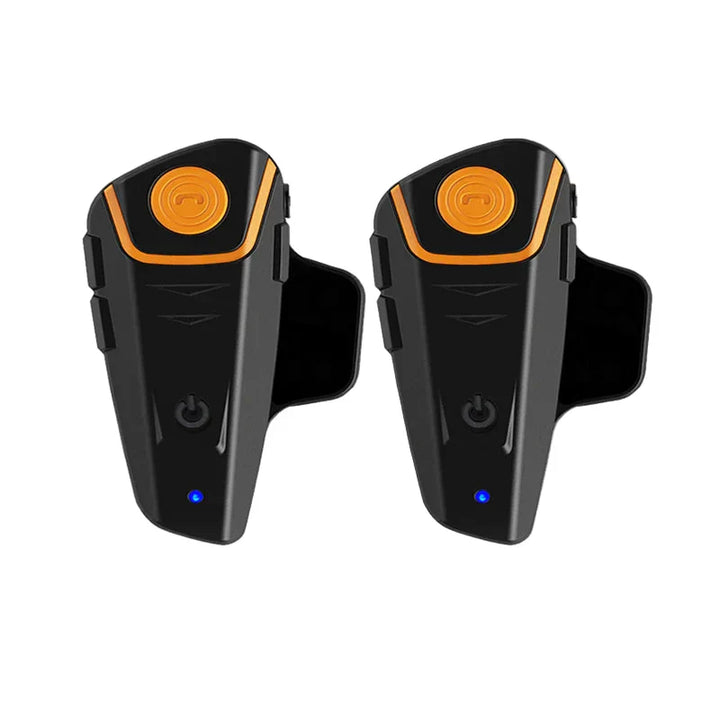 RoadLink waterproof Bluetooth motorcycle intercom for helmet, 1000M range, FM radio
