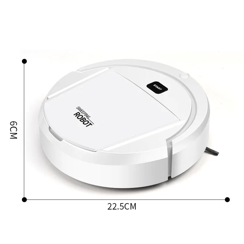 Modern smart home robot vacuum and mop, an automatic cleaner for efficient, quiet floor care & dust removal.