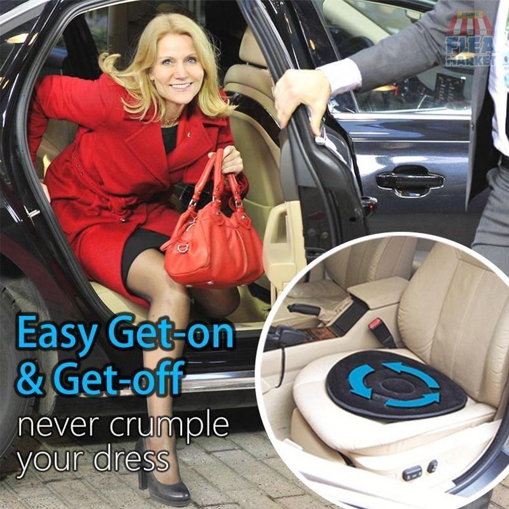 Unisex rotatable memory foam seat cushion, offering comfort and ease for daily movement