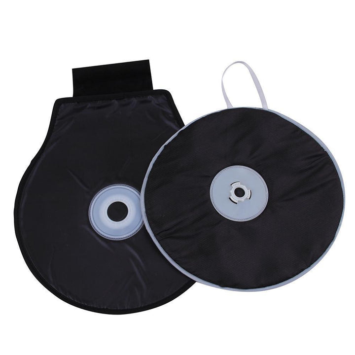Memory foam seat cushion with smooth rotation, non-slip backing for secure placement in any chair