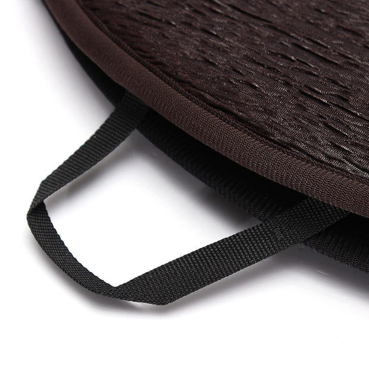 Product shot of the Movello rotatable memory foam cushion, enhancing car and office comfort