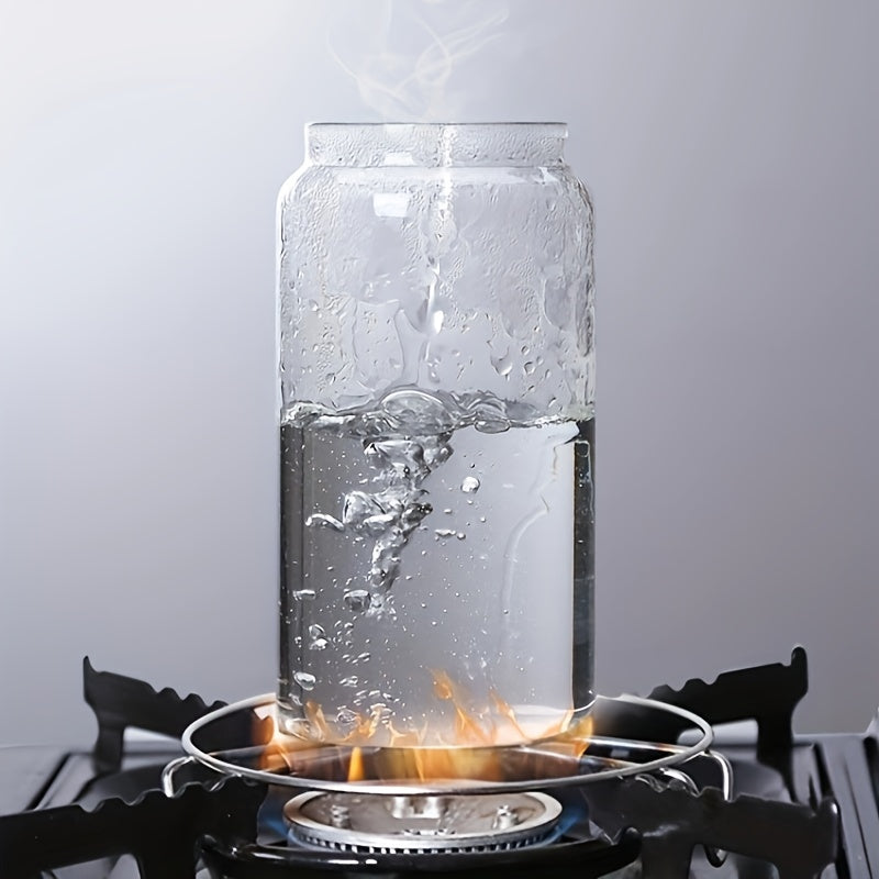 Empty LunaSeal glass jar, showcasing its durable, BPA-free design for kitchen storage.