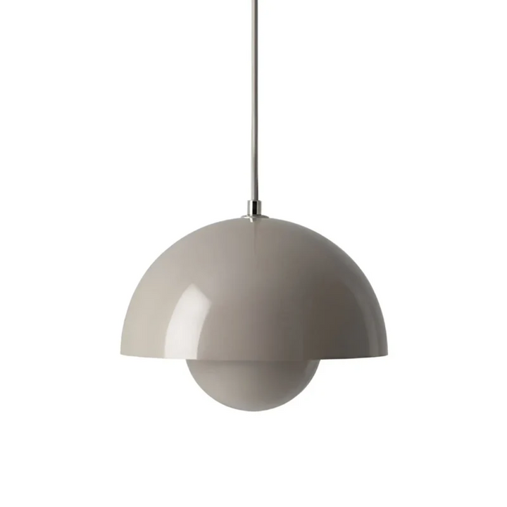 Adjustable LED pendant lamp with a floral aesthetic, Nordic style, ideal for living rooms