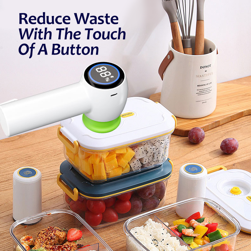 Universal SealPro airtight food sealer ensures freshness, essential for pantry, freezer, & meal prep storage.