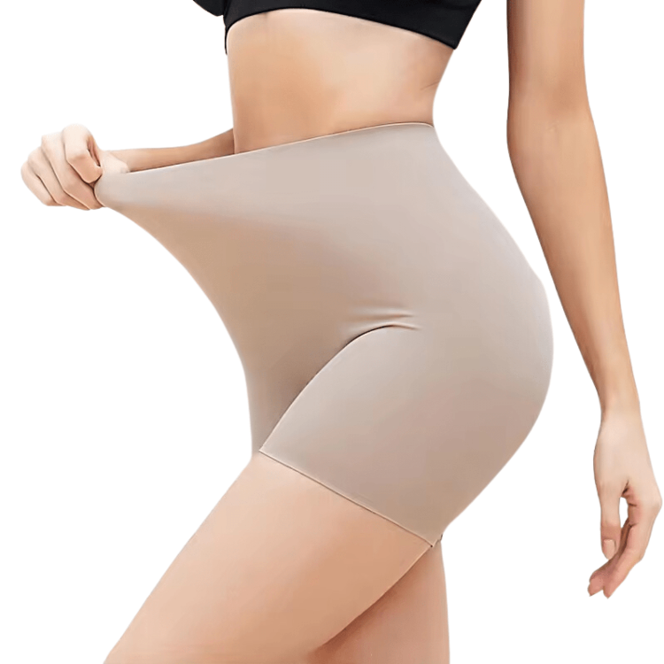 Everyday women's seamless high waist shaping brief, offering smooth compression and invisibility.