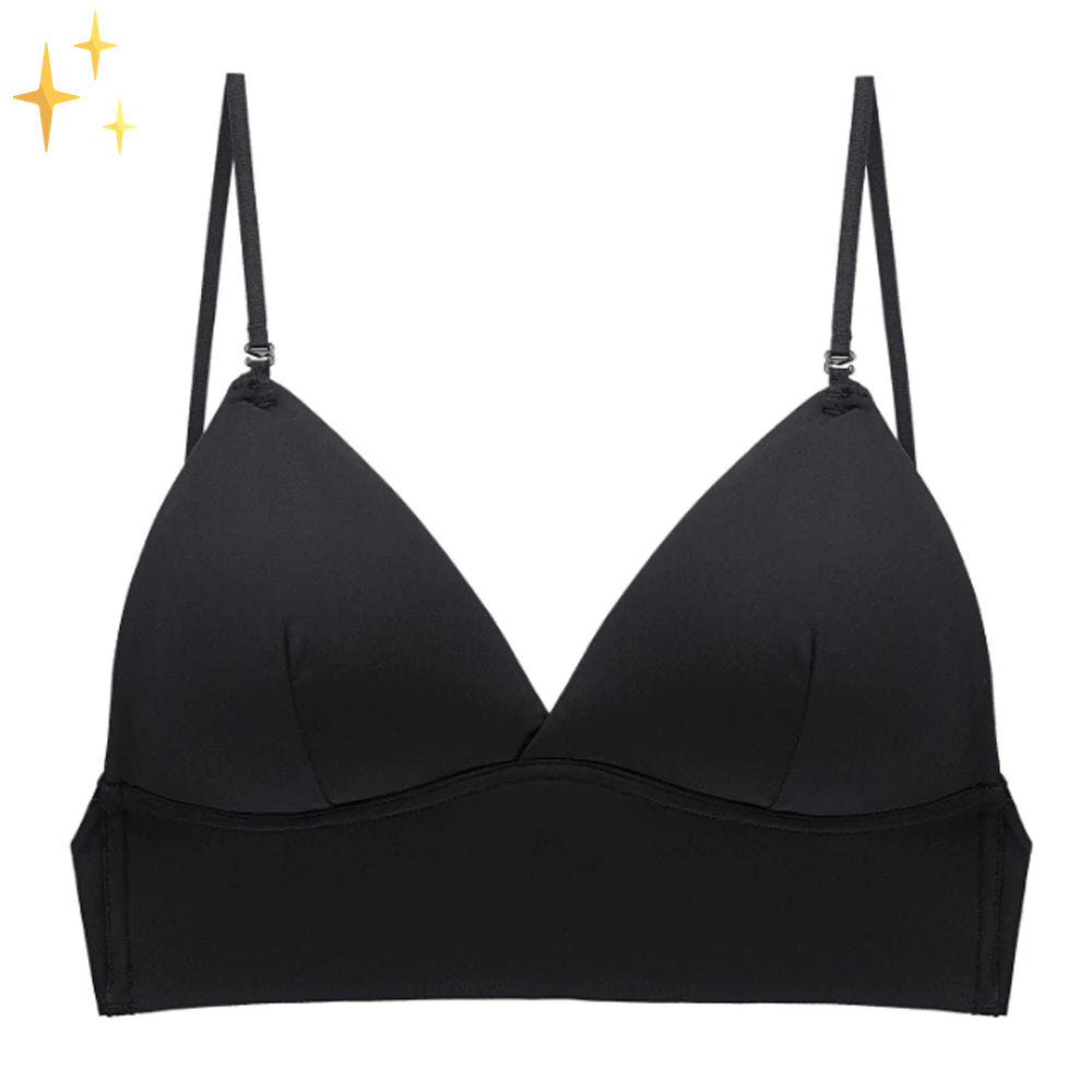 Invisible low back bra, ideal summer lingerie & evening wear. Smooth, seamless look for any dress.