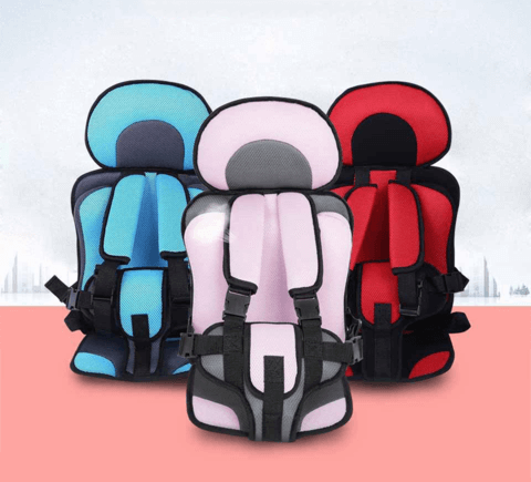 Secure toddler booster seat, padded for comfort & adjustable for growing children's road safety.