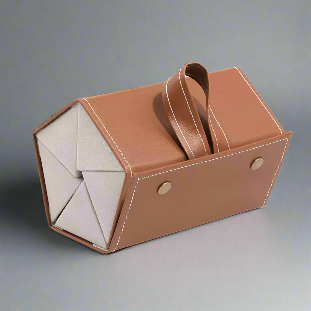 Stylish eyewear travel accessory & gift. Securely stores multiple glasses & sunglasses for protection.