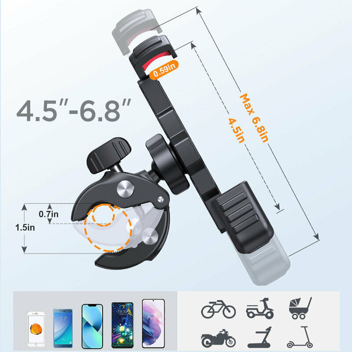 SecureGrip universal bicycle accessory: reliable phone holder for cycling & navigation.