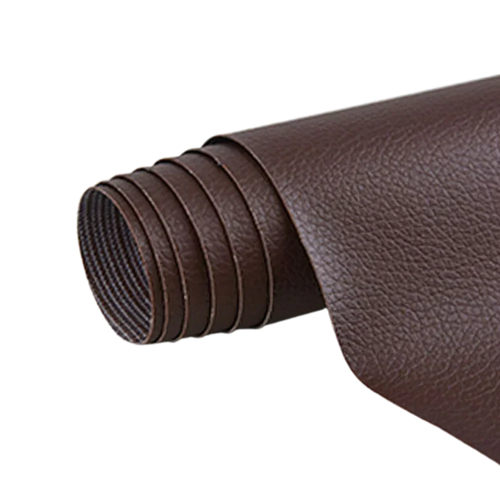 DIY leather repair patch, strong adhesive for lasting furniture fixes.