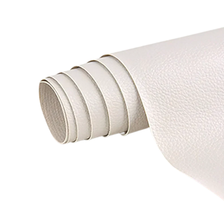 Quick fix leather repair patch, ideal for home upholstery restoration.