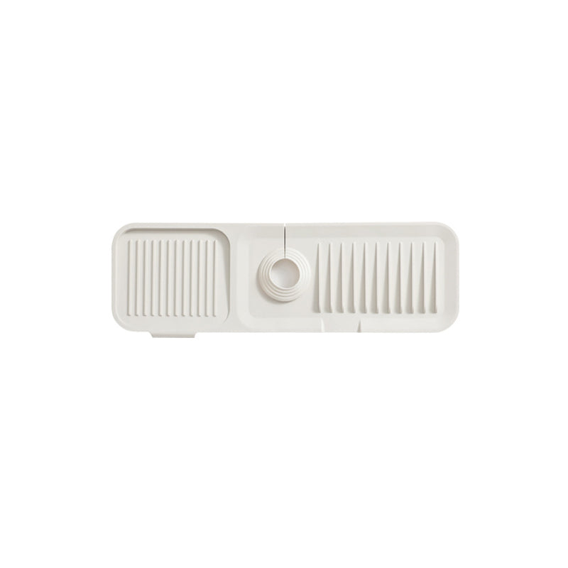 Essential home organization: Silicone self-draining mat for kitchen, dishes, & drying.