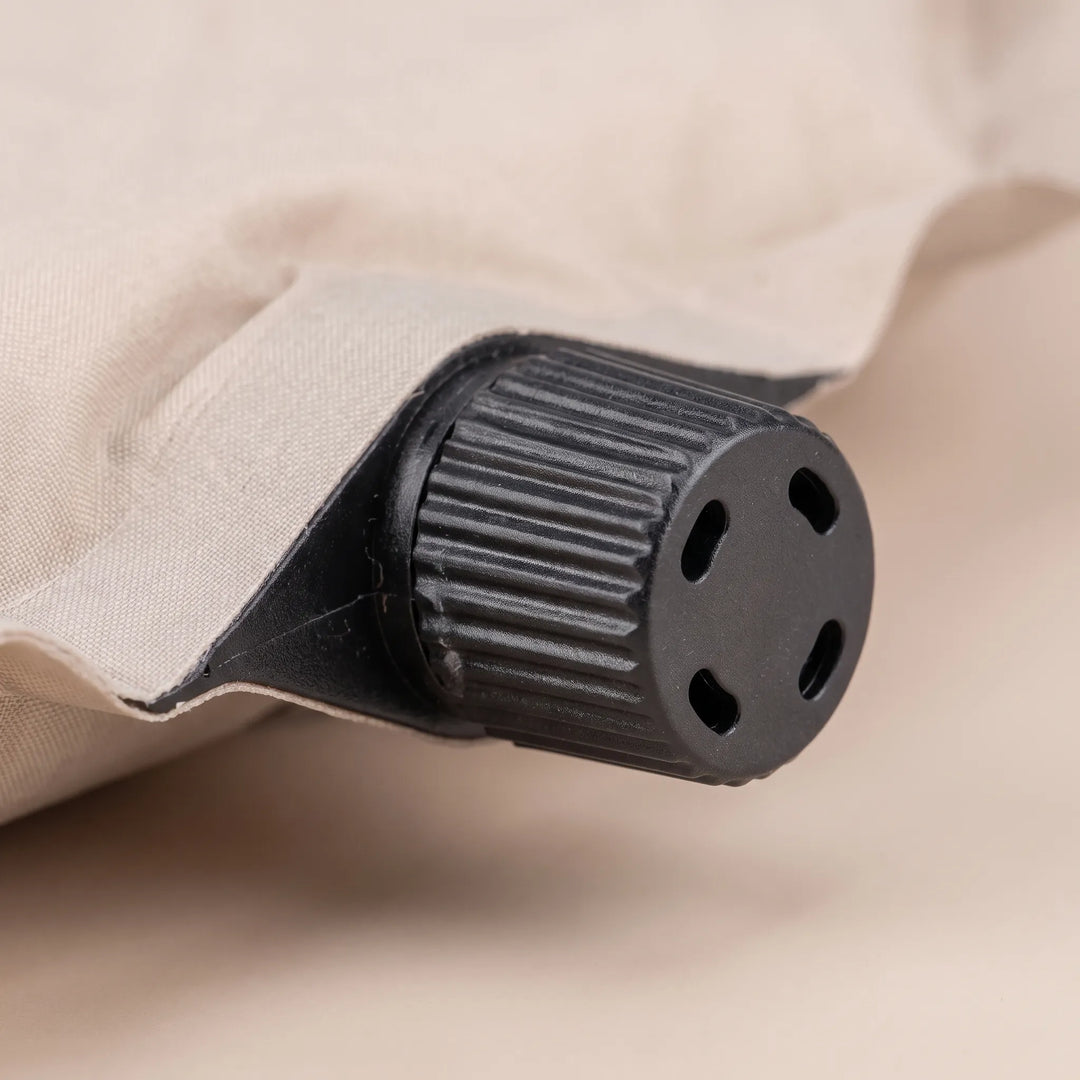 Durable self-inflating sleeping pad, designed for restful outdoor comfort during camping and hiking.