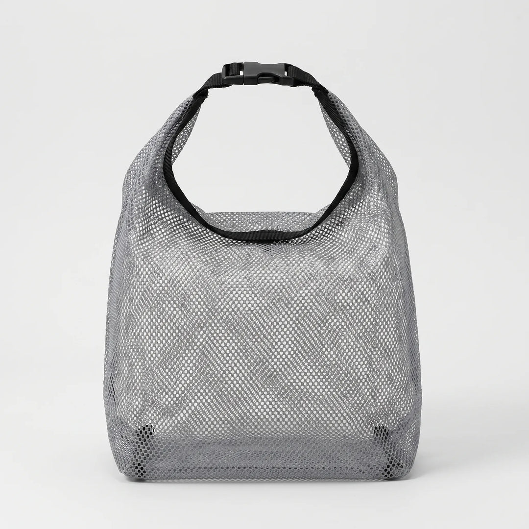 Water-repellent semi-transparent travel storage bag. Keeps toiletries & cosmetics organized for easy access on the go.