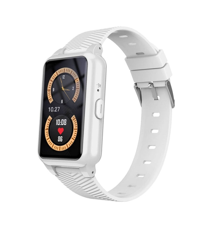 Elderly GPS smartwatch: fall detection, SOS button, health monitor, activity tracker, personal safety.