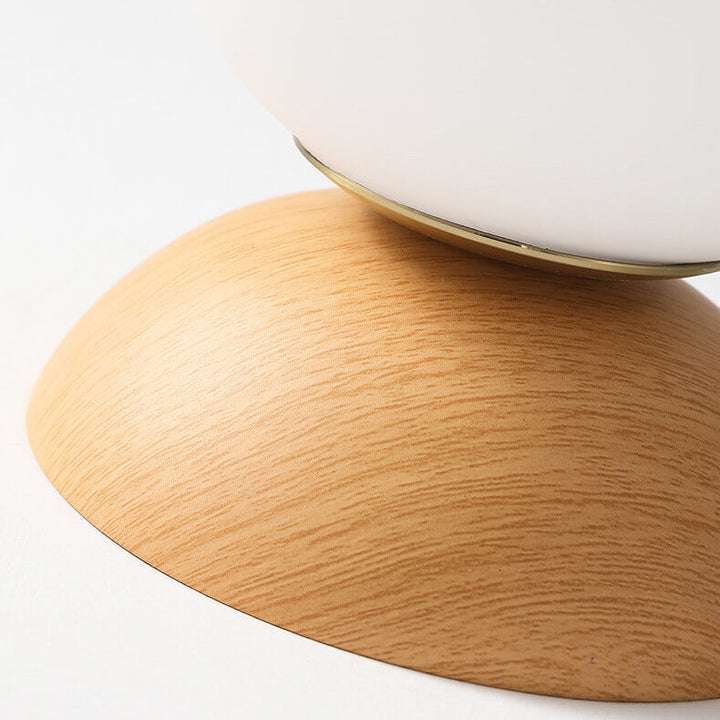 Stylish spherical LED ceiling light. Japanese-inspired, suitable for modern home decor.
