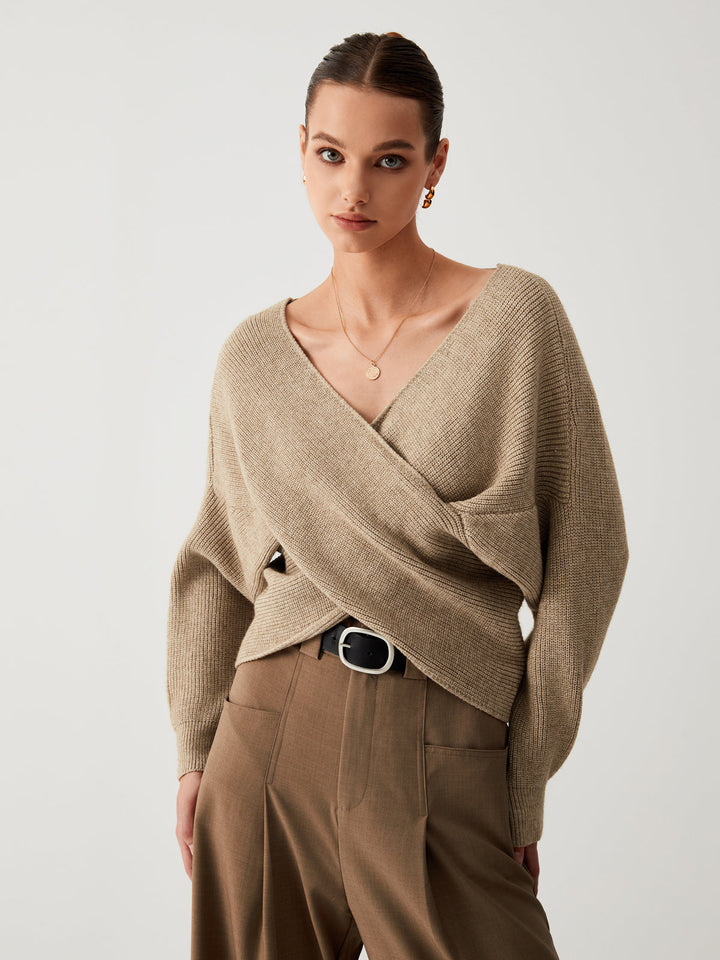 Sienna Women's Cozy Oversized Sweater, perfect for casual fall & winter outfits and everyday wear.