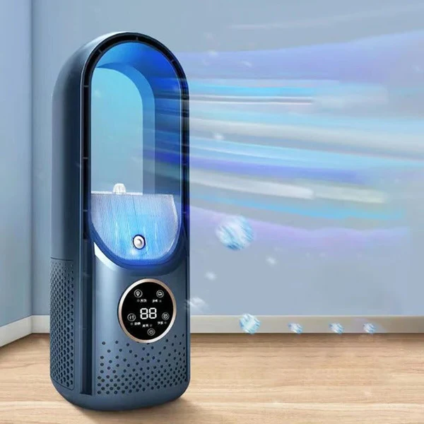 USB-powered silent fan, a quiet and portable personal cooling solution for desks.
