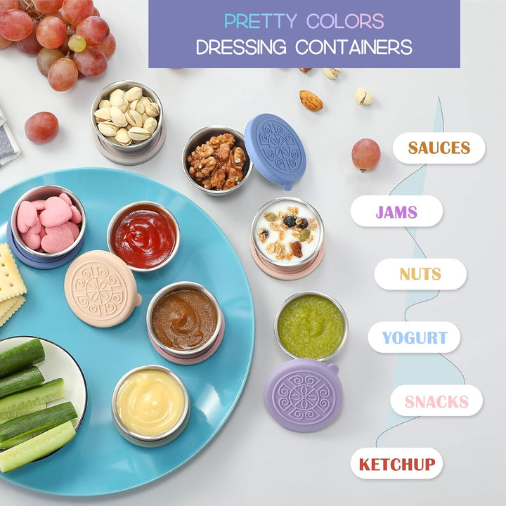 Meal prep solution: FlavorPods leakproof stainless steel sauce cup set
