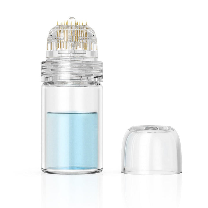 SkinGlow Microneedling Derma Stamp, a precision beauty tool for home facial treatment & collagen boost.